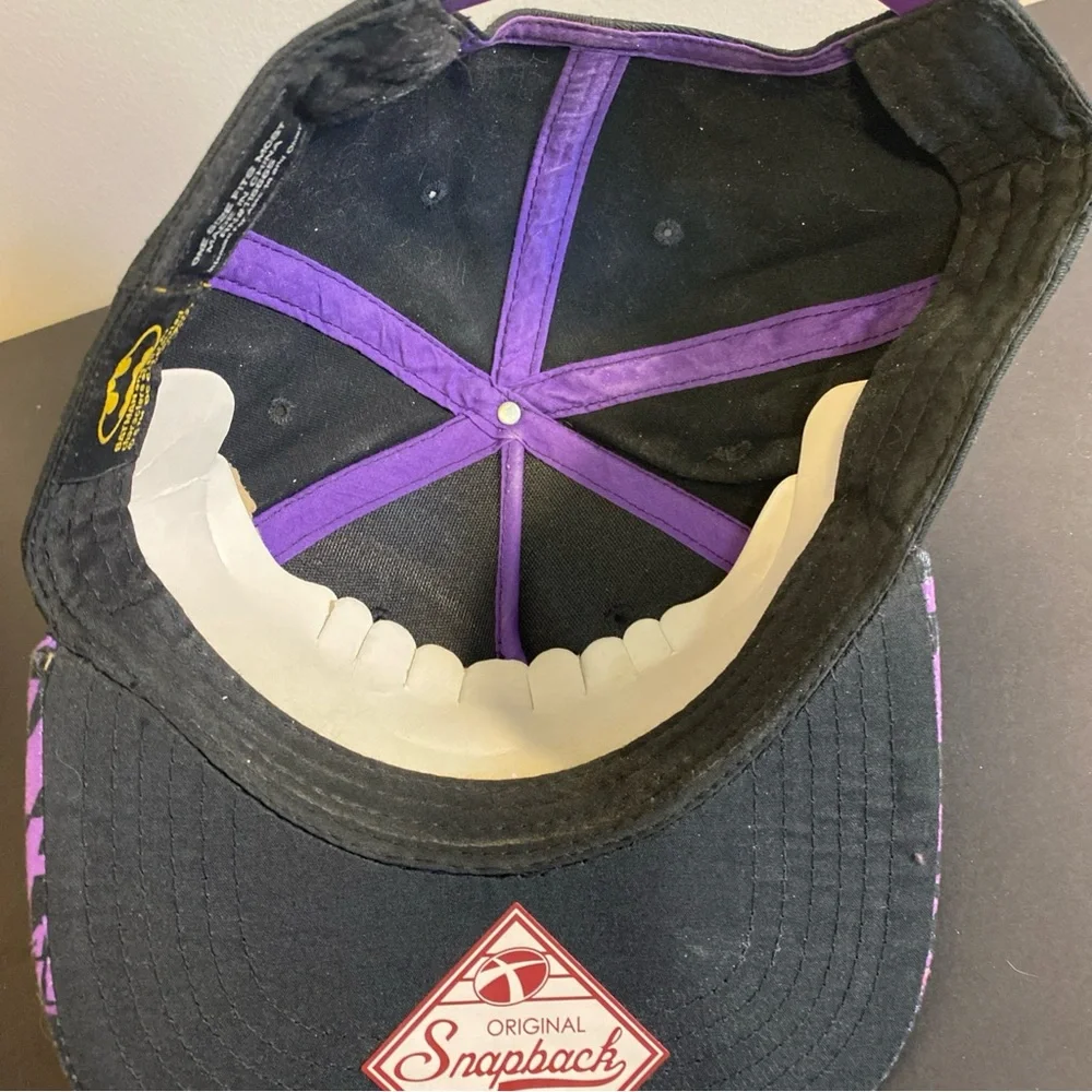 Joker‎ Hat Snapback Baseball Cap Men Black HAHAHA Batman Flat Bill Graphic